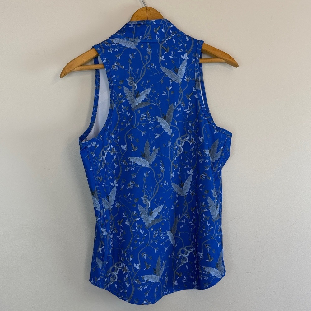 Greyson MALIBLOOM SLEEVELESS VESTA MOCK NECK TOP women’s size medium - Picture 9 of 16